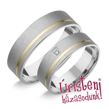 HR107C KARIKAGYŰRŰ CIRKÓNIA KŐVEL