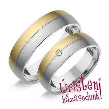 HR109B KARIKAGYŰRŰ GYÉMÁNT KŐVEL