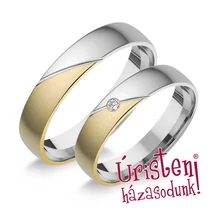 HR143B KARIKAGYŰRŰ GYÉMÁNT KŐVEL