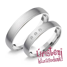 HR153C KARIKAGYŰRŰ CIRKÓNIA KÖVEKKEL