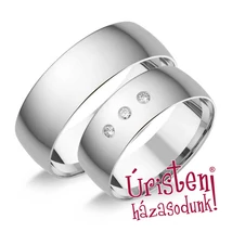 HR155C KARIKAGYŰRŰ CIRKÓNIA KÖVEKKEL