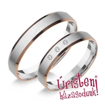 HR177B KARIKAGYŰRŰ GYÉMÁNT KÖVEKKEL