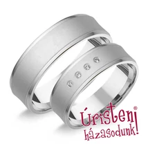 HR178B KARIKAGYŰRŰ GYÉMÁNT KÖVEKKEL