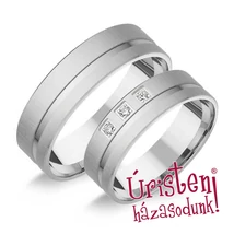 HR186B KARIKAGYŰRŰ GYÉMÁNT KÖVEKKEL