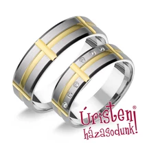 HR254B KARIKAGYŰRŰ GYÉMÁNT KÖVEKKEL