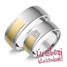 HR255B KARIKAGYŰRŰ GYÉMÁNT KÖVEKKEL