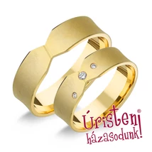 HR265B KARIKAGYŰRŰ GYÉMÁNT KÖVEKKEL