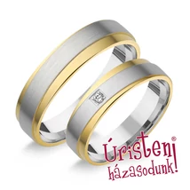 HR267B KARIKAGYŰRŰ GYÉMÁNT KŐVEL