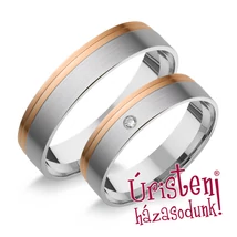 HR72B KARIKAGYŰRŰ GYÉMÁNT KŐVEL