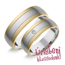 HR86B KARIKAGYŰRŰ GYÉMÁNT KŐVEL