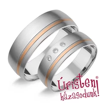 HR98B KARIKAGYŰRŰ GYÉMÁNT KÖVEKKEL