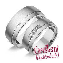 UH005C KARIKAGYŰRŰ CIRKÓNIA KÖVEKKEL