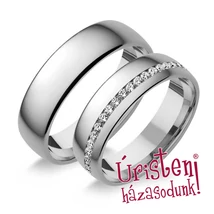 UH016B KARIKAGYŰRŰ GYÉMÁNT KÖVEKKEL