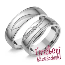 UH054B KARIKAGYŰRŰ GYÉMÁNT KÖVEKKEL