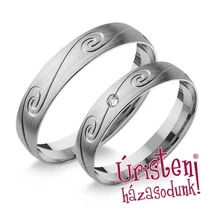 UH061B KARIKAGYŰRŰ GYÉMÁNT KŐVEL