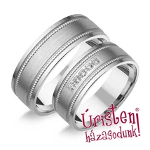 UH076B KARIKAGYŰRŰ GYÉMÁNT KÖVEKKEL