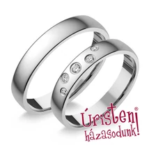 UH089B KARIKAGYŰRŰ GYÉMÁNT KÖVEKKEL