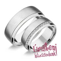 UH124B KARIKAGYŰRŰ GYÉMÁNT KÖVEKKEL