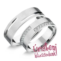 UH135B KARIKAGYŰRŰ GYÉMÁNT KÖVEKKEL