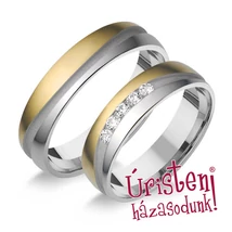 UH665C KARIKAGYŰRŰ CIRKÓNIA KÖVEKKEL