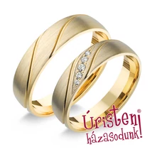 UH672B KARIKAGYŰRŰ GYÉMÁNT KÖVEKKEL