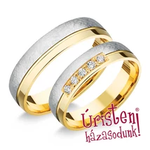 UH679B KARIKAGYŰRŰ GYÉMÁNT KÖVEKKEL