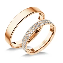 UH8024RB KARIKAGYŰRŰ GYÉMÁNT KÖVEKKEL