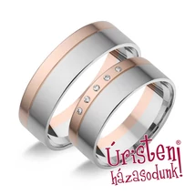 UHF07B KARIKAGYŰRŰ GYÉMÁNT KÖVEKKEL