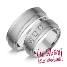 UHF09B KARIKAGYŰRŰ GYÉMÁNT KÖVEKKEL