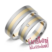 UHF13B KARIKAGYŰRŰ GYÉMÁNT KÖVEKKEL