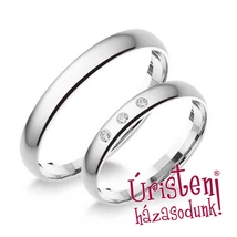 3FD3B KLASSZIKUS KARIKAGYŰRŰ GYÉMÁNT KÖVEKKEL