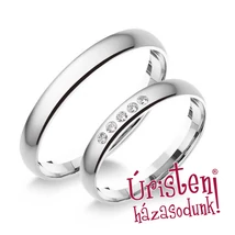 3FD5C KLASSZIKUS KARIKAGYŰRŰ CIRKÓNIA KÖVEKKEL