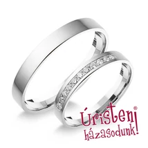 3FL11C KLASSZIKUS KARIKAGYŰRŰ CIRKÓNIA KÖVEKKEL