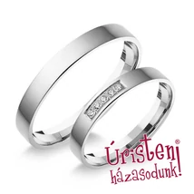 3FL5.2B KLASSZIKUS KARIKAGYŰRŰ GYÉMÁNT KÖVEKKEL