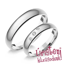 4FD3.2C KLASSZIKUS KARIKAGYŰRŰ CIRKÓNIA KÖVEKKEL