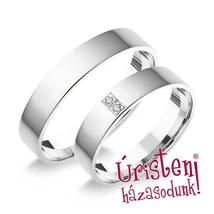 4FL2C KLASSZIKUS KARIKAGYŰRŰ CIRKÓNIA KÖVEKKEL