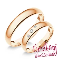 4RD3.2B KLASSZIKUS KARIKAGYŰRŰ GYÉMÁNT KÖVEKKEL