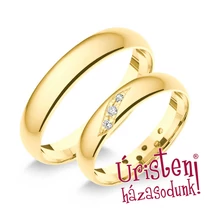 4SD3.4C KLASSZIKUS KARIKAGYŰRŰ CIRKÓNIA KÖVEKKEL