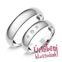 5FD3C KLASSZIKUS KARIKAGYŰRŰ CIRKÓNIA KÖVEKKEL