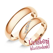 5RD5C KLASSZIKUS KARIKAGYŰRŰ CIRKÓNIA KÖVEKKEL