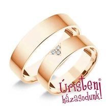 5RL3.2C KLASSZIKUS KARIKAGYŰRŰ CIRKÓNIA KÖVEKKEL