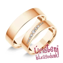 5RL9C KLASSZIKUS KARIKAGYŰRŰ CIRKÓNIA KÖVEKKEL