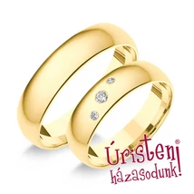 5SD3.2B KLASSZIKUS KARIKAGYŰRŰ GYÉMÁNT KÖVEKKEL