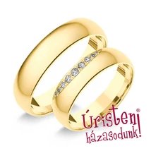 5SD9C KLASSZIKUS KARIKAGYŰRŰ CIRKÓNIA KÖVEKKEL