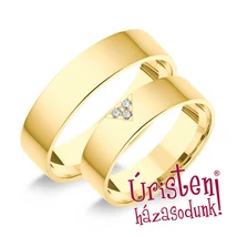 5SL3.2C KLASSZIKUS KARIKAGYŰRŰ CIRKÓNIA KÖVEKKEL