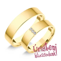 5SL3C KLASSZIKUS KARIKAGYŰRŰ CIRKÓNIA KÖVEKKEL