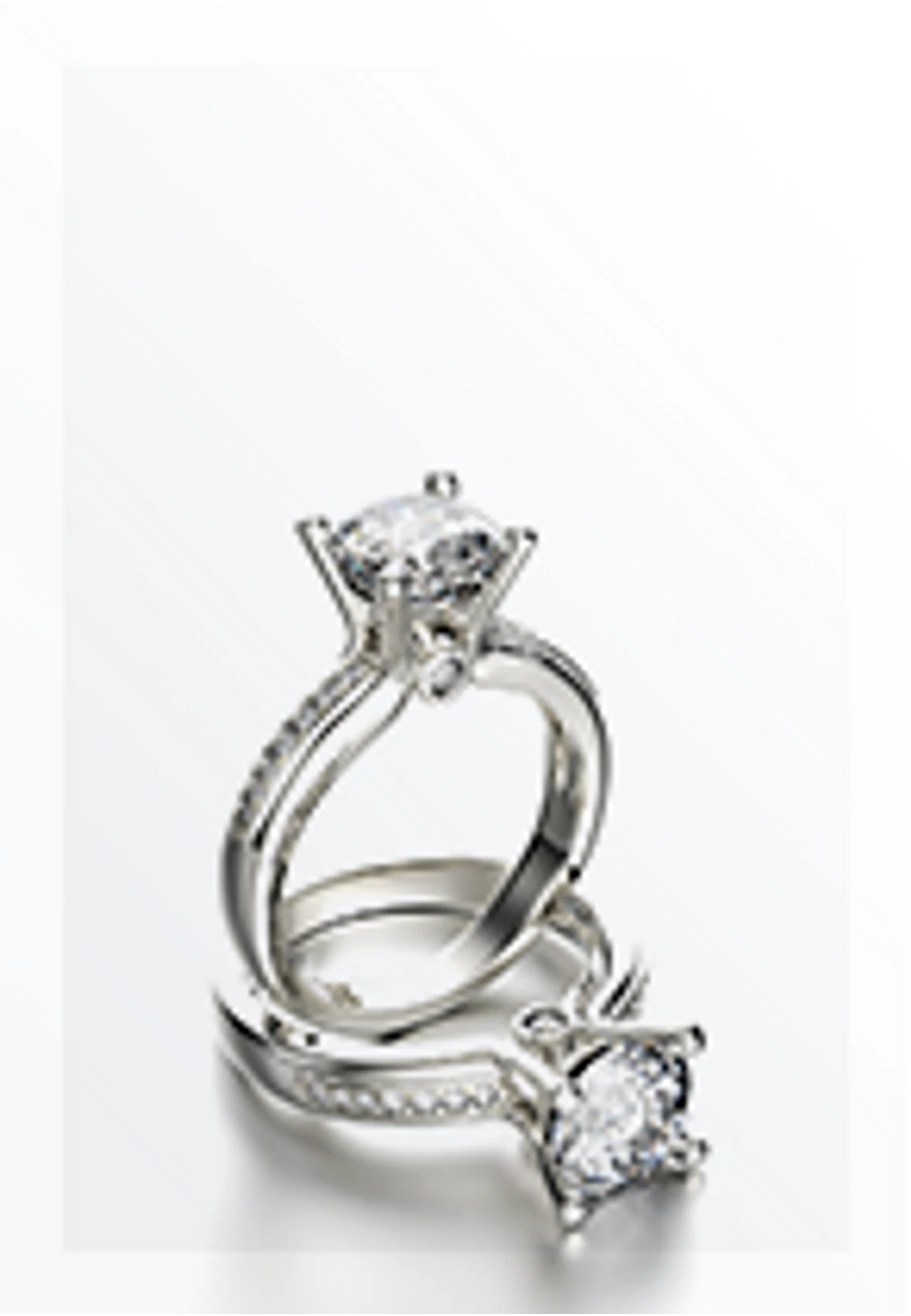 Fehér arany gyűrű