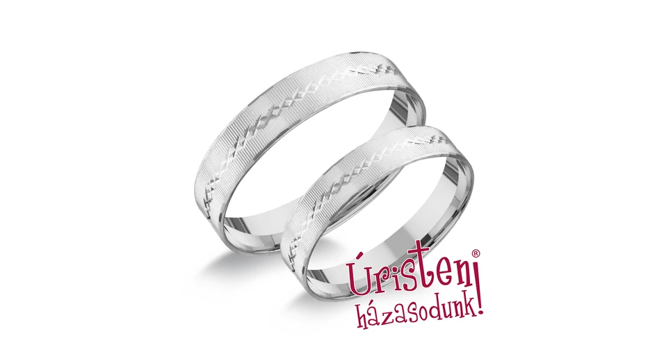  UHAG019 EZÜST KARIKAGYŰRŰ