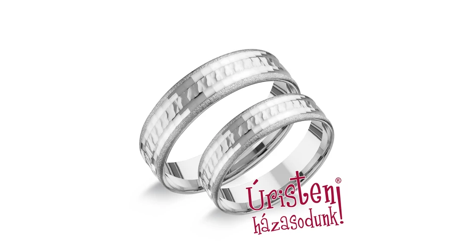  UHAG036 EZÜST KARIKAGYŰRŰ
