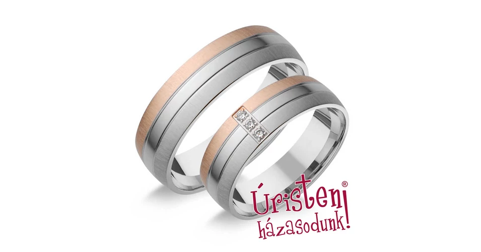  HR108B KARIKAGYŰRŰ GYÉMÁNT KÖVEKKEL